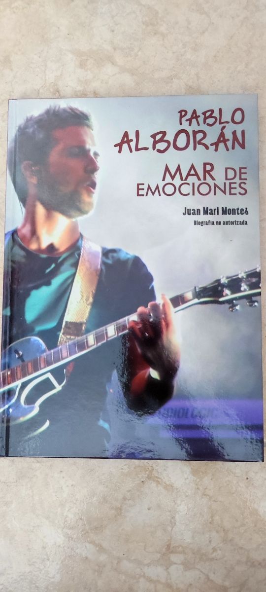 Libro Pablo Alborán-Mar de emociones