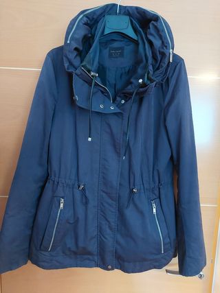 Cazadora Zara azul marino M