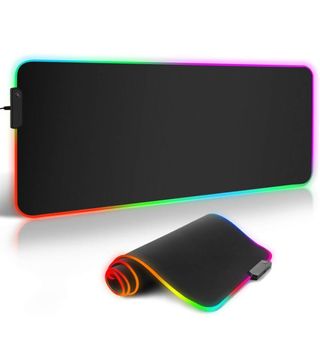 Tappetino Mouse RGB xxl impermeabile 80x30x0,4 cm