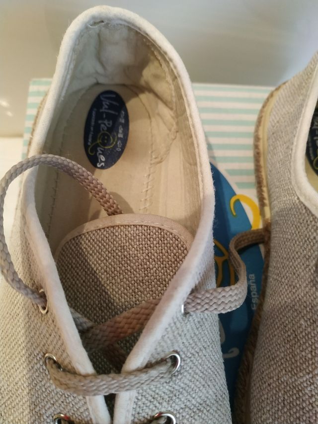 Zapatos lona número 35