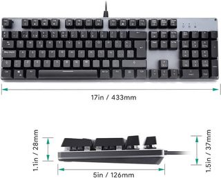 Teclado Mecánico Gaming con Retroiluminación RGB