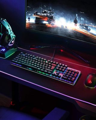 Teclado Mecánico Gaming con Retroiluminación RGB