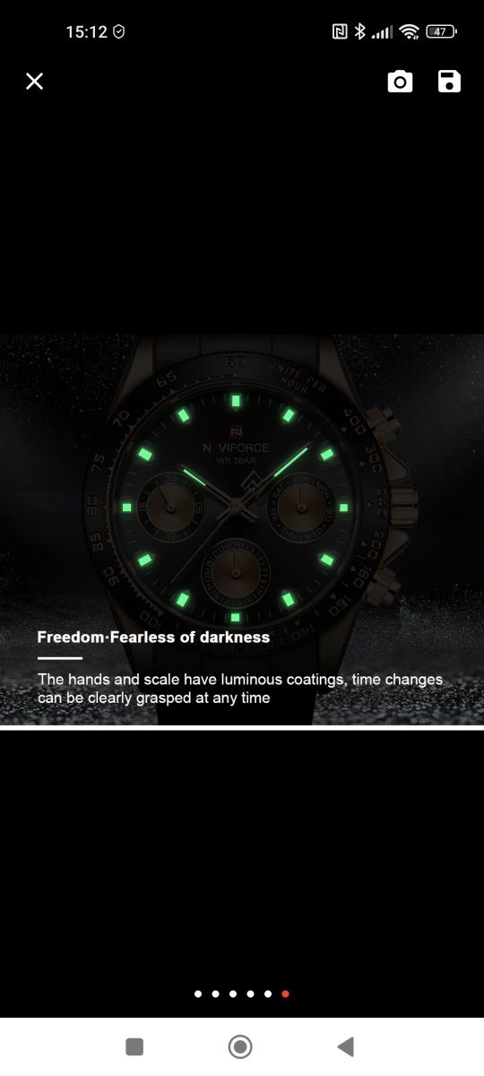 Orologio da polso per uomo NAVIFORCE