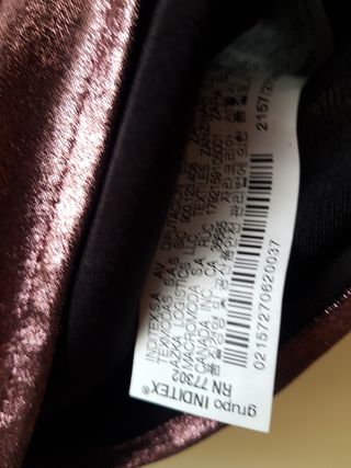 Top brillante de  Zara 