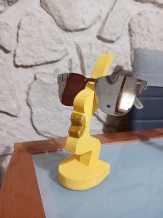 Porta occhiali in legno