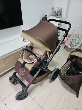 REBAJADO: Carrito: Capazo + Silla de paseo JANÉ