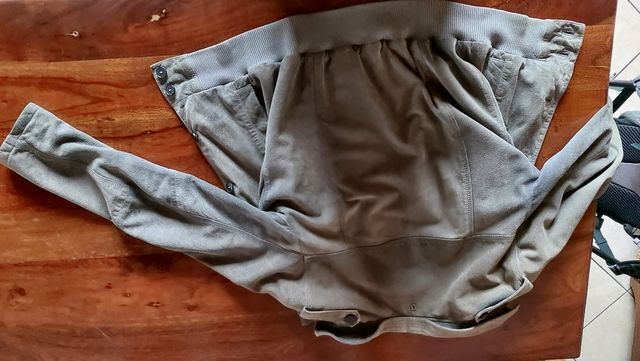 Giacca grigio scamosciata TG. 48 / M