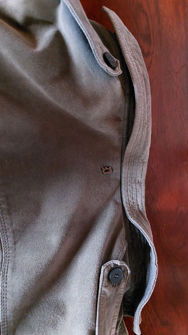 Giacca grigio scamosciata TG. 48 / M