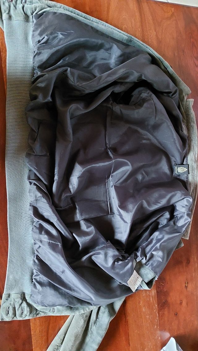 Giacca grigio scamosciata TG. 48 / M