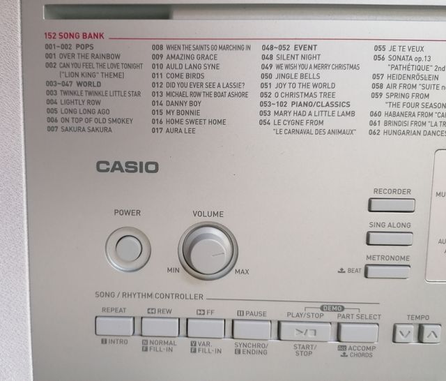 Teclado Casio LK-280