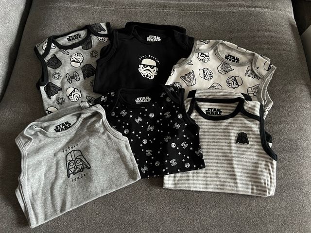 Lote 6 bodys A ESTRENAR Star Wars