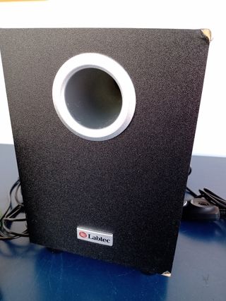 Casse da musica labtec, altoparlanti per musica