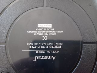 Lettore cd portatile, Amstrad CD player