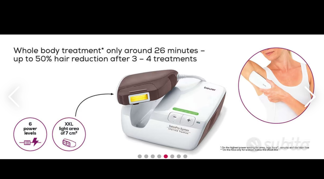 Beurer - epilatore luce pulsata