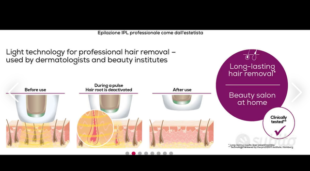 Beurer - epilatore luce pulsata