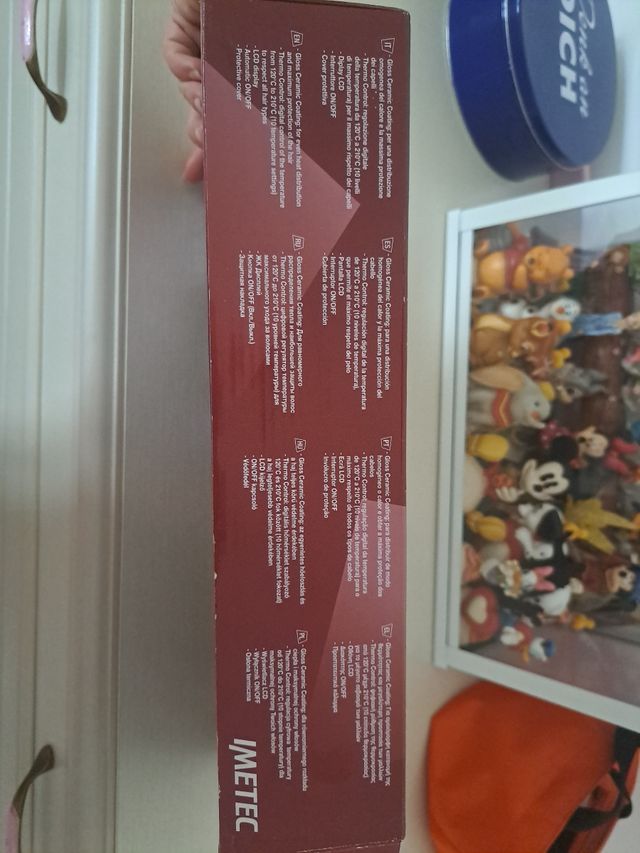 Piastra bellissima imetec rotazione auto