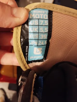 Tabla y botas snowboard