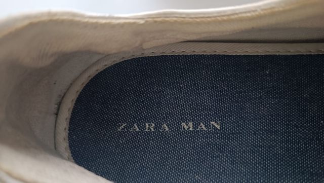 Zapatillas Zara 41 tejido vaquero