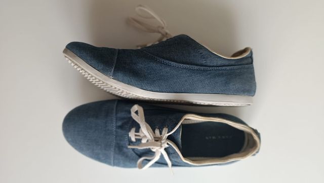 Zapatillas Zara 41 tejido vaquero