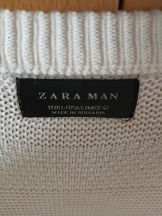 Jersey beige con dibujo