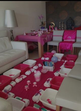 spa en casa para niñas