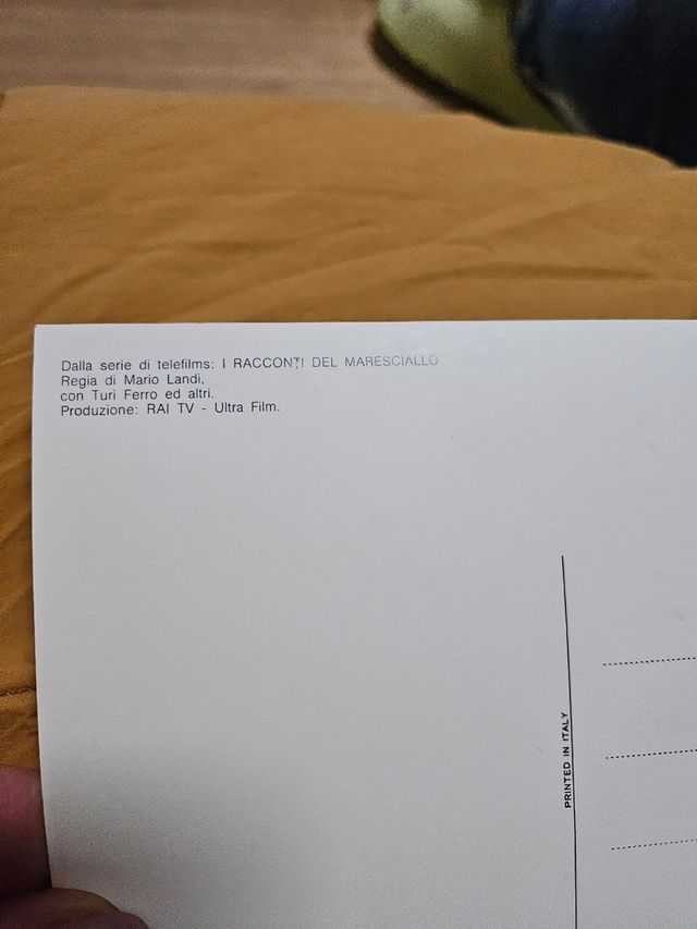 Cartoline carabinieri nel cinema