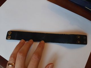 Bracciale unisex Guinness in cuoio con arpa