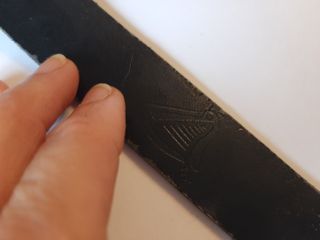 Bracciale unisex Guinness in cuoio con arpa