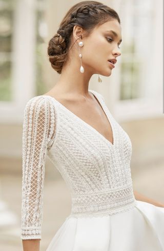 VESTIDO NOVIA ROSA CLARA