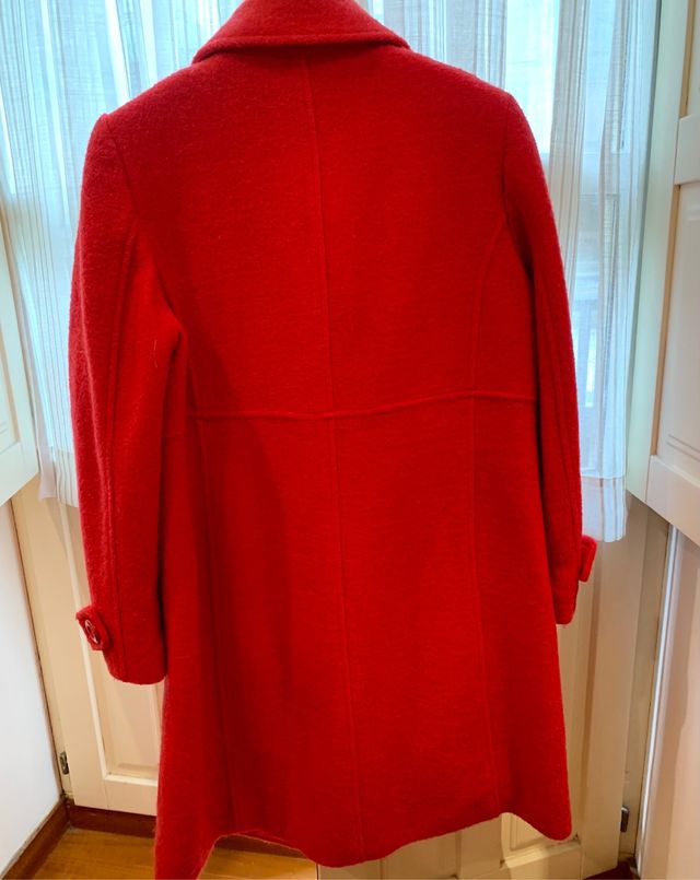 Abrigo rojo lana-tl 44
