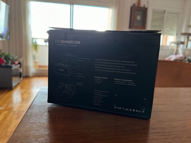 Gafas VR Shinecon + mando