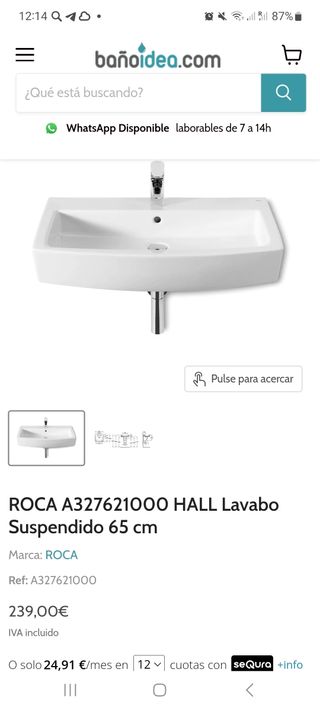 Lavabo Roca