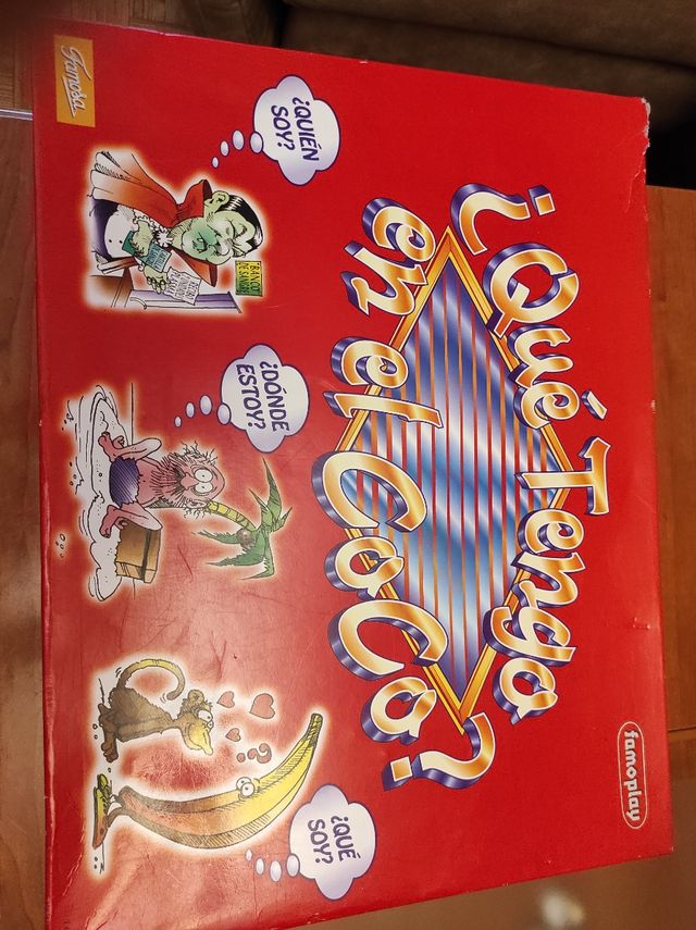 Juego '¿que tengo en el coco? '.