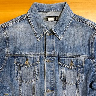 Jiasibo Jeans XL 100% Cotone Giacca Denim Blue