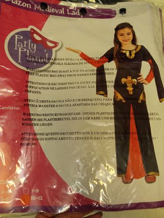 Disfraz Niña medieval