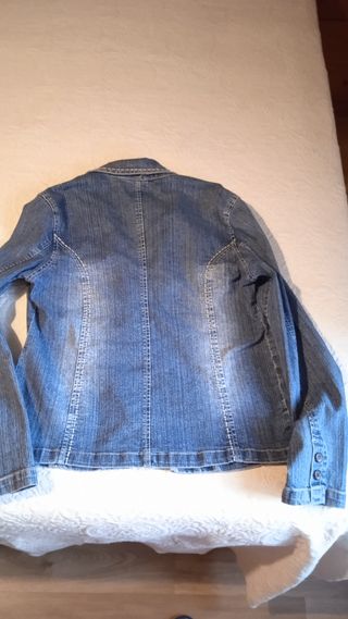 Chaqueta americana vaquera mujer