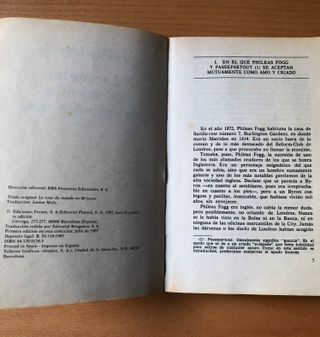 Libro La Vuelta al Mundo en 80 Días