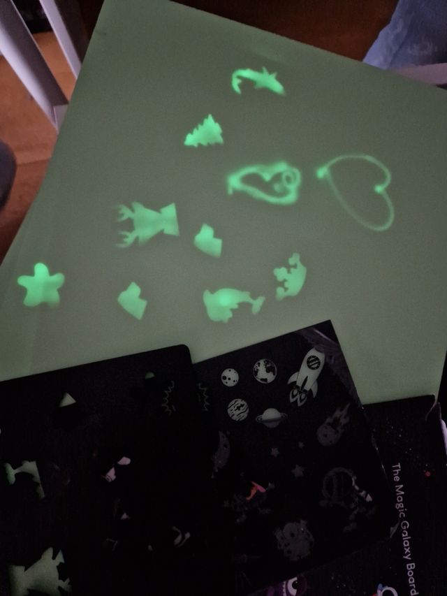 Pizarras fluorescentes