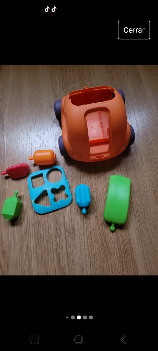 Juguete coche puzle SMOBY, + de 1 año.