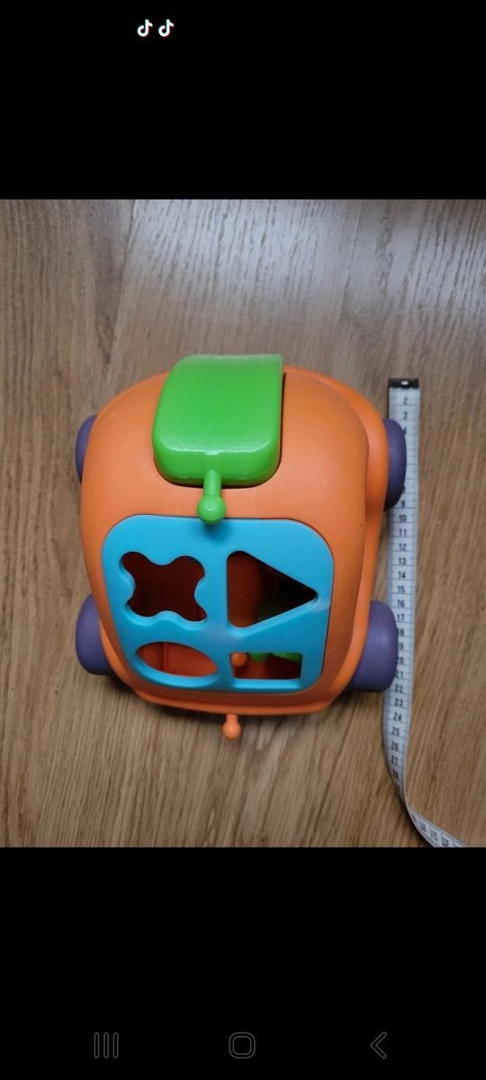 Juguete coche puzle SMOBY, + de 1 año.