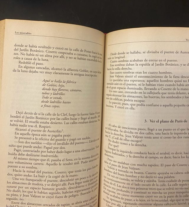 libro Los miserables