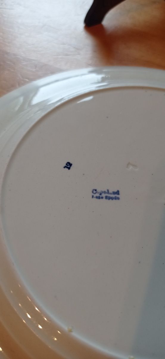 Piatti decorativi porcellana Copeland 