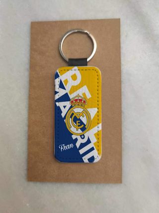 Llavero polipiel Real Madrid