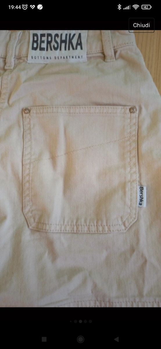 Jeans jogger Bershka XS