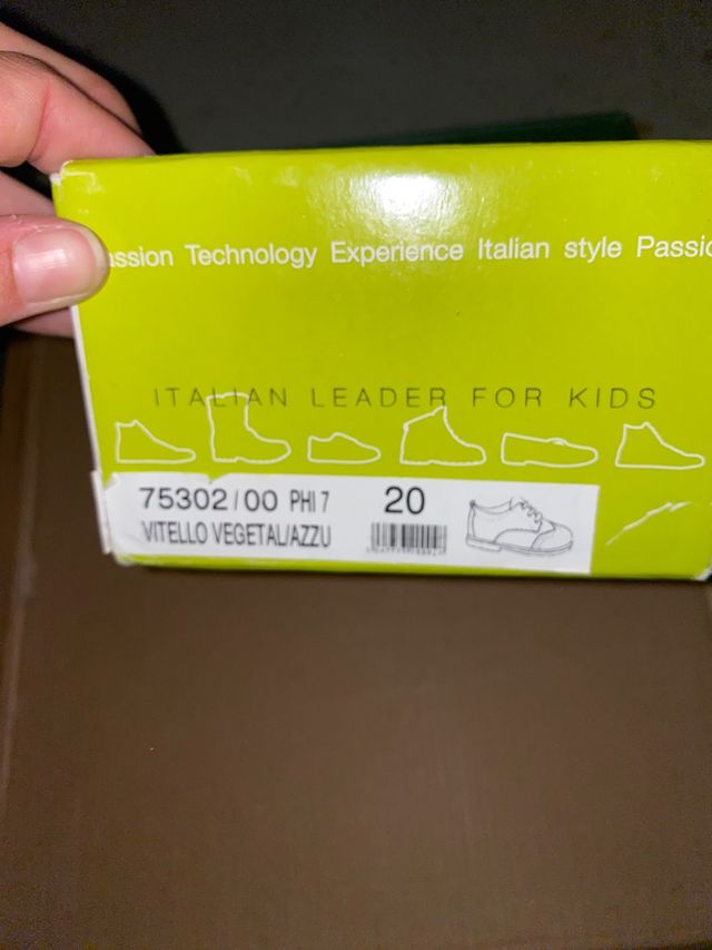 zapatos Niño Primigi talla 20