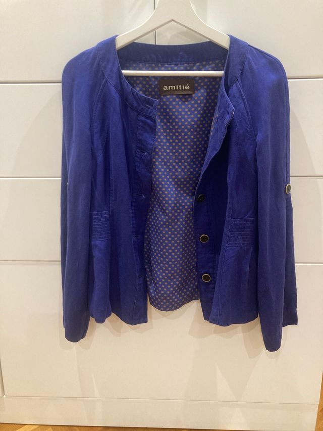 Chaqueta indigo Amitié