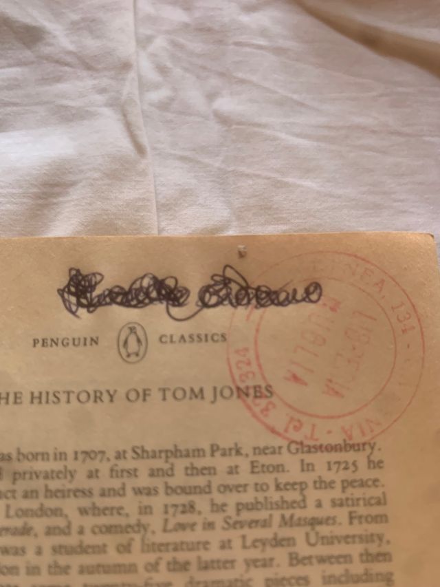 Henry Fielding “Tom Jones”