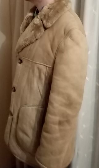 Abrigo de piel vintage