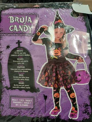 disfraz halloween niña