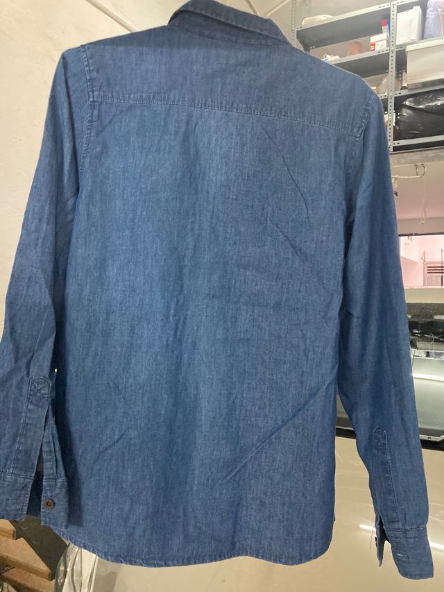 camisa vaquera de niño talla 12